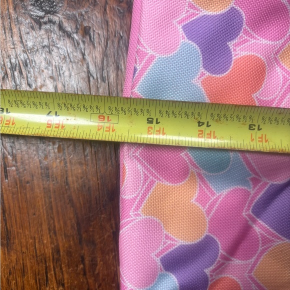 Colorful Heart Pattern Kids Backpack - Picture 5 of 6